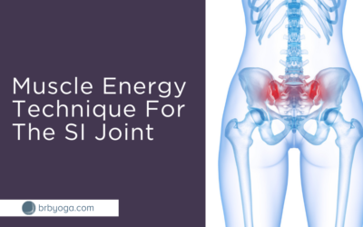 Muscle Energy Technique for SI Joint